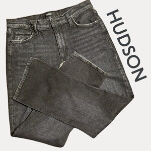 Hudson Jeans Straight Leg in Dark Gray